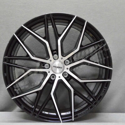 Riviera RF101 20" 10,5J ET40 5x112 Black Polished