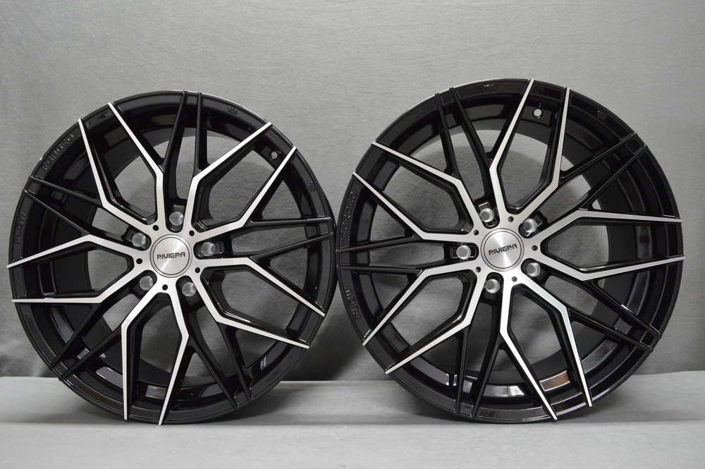 Riviera RF101 21" 9J ET15-45 BLANK Black Polished