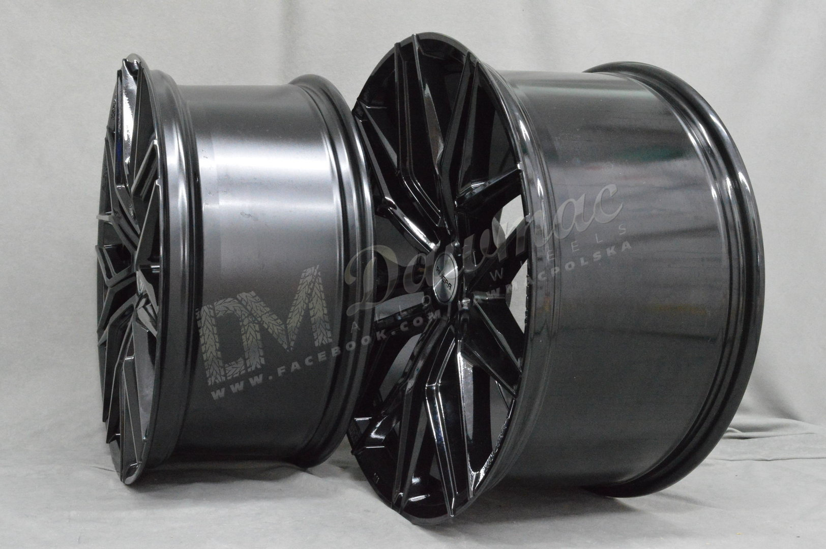 Riviera RF101 21" 9J ET15-45 BLANK Gloss Black - obrazek 5