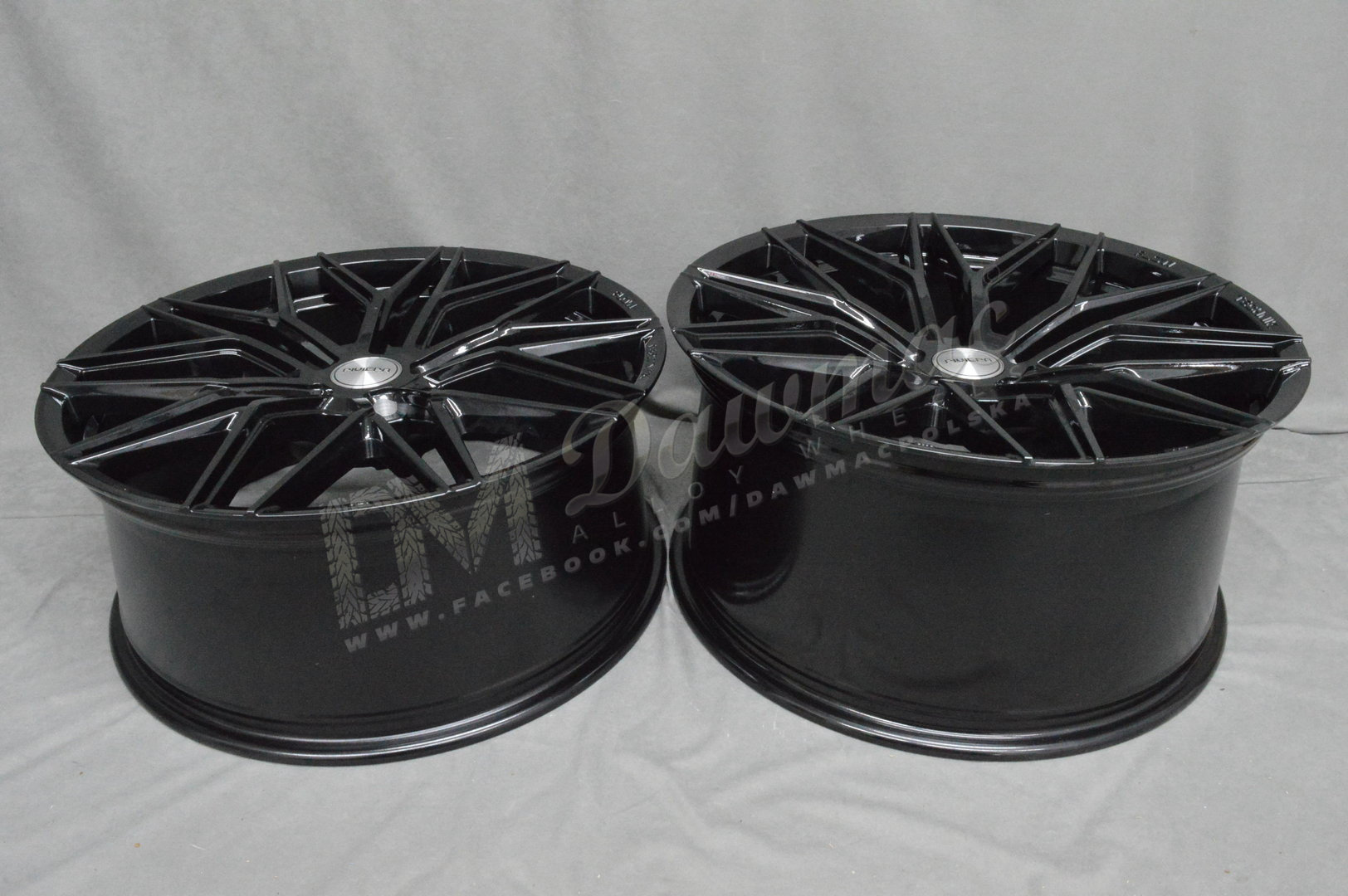 Riviera RF101 21" 9J ET15-45 BLANK Gloss Black - obrazek 6