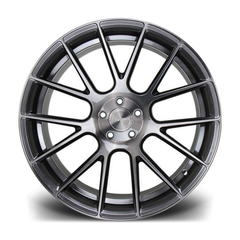 Riviera RF104 22" 9J ET15-ET45 BLANK Carbon Grigio - obrazek 3