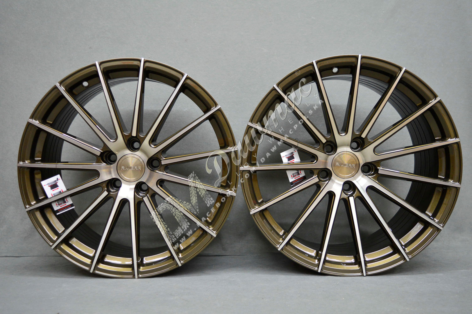 Riviera RF105 20" 8,5J ET35 5x120 Bronze Double Dark Tint - obrazek 2