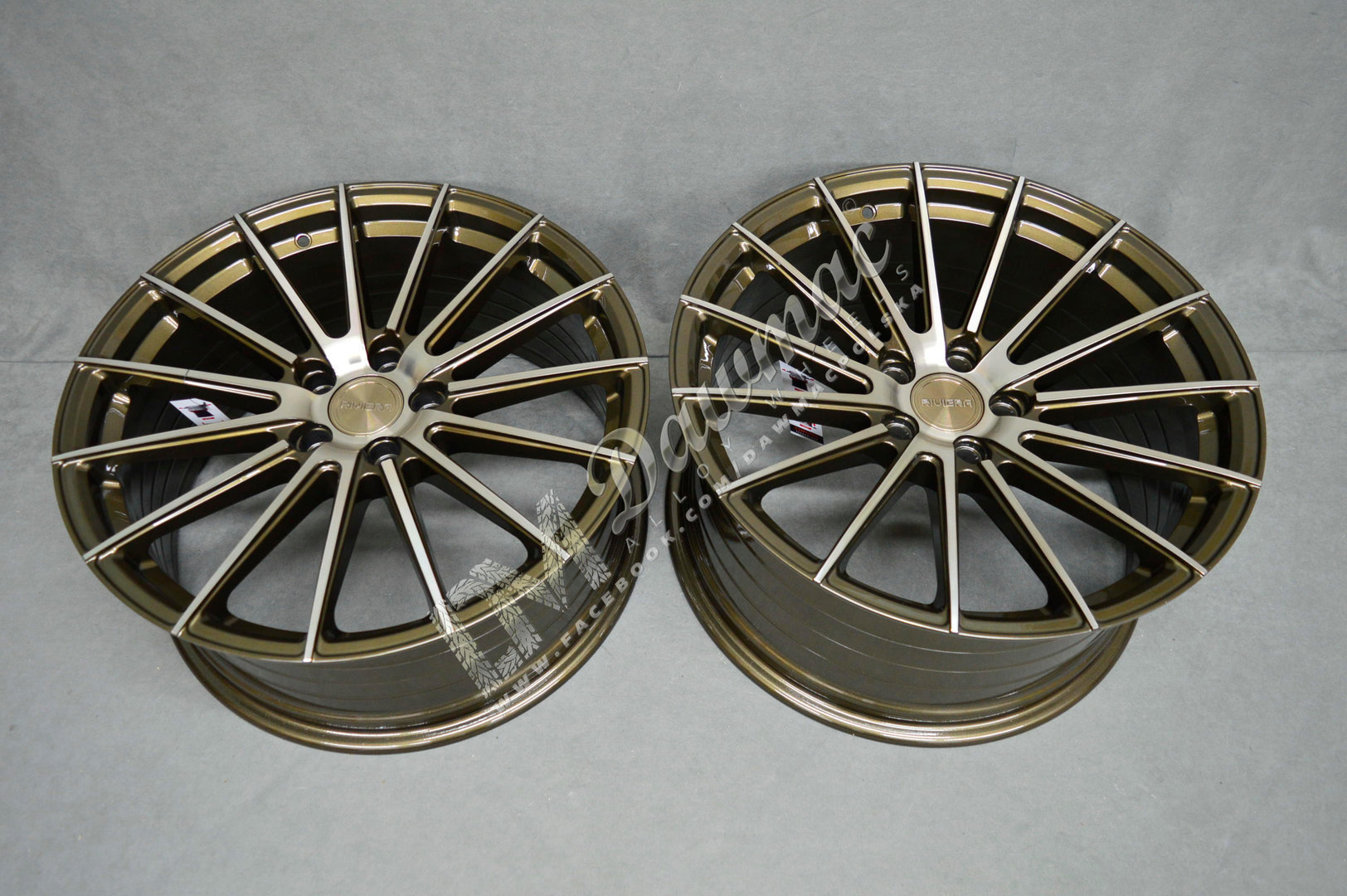 Riviera RF105 20" 8,5J ET35 5x120 Bronze Double Dark Tint - obrazek 5