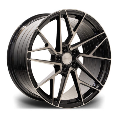Riviera RF106 20" 10J ET40 5x112 Black Polish Dark Tint