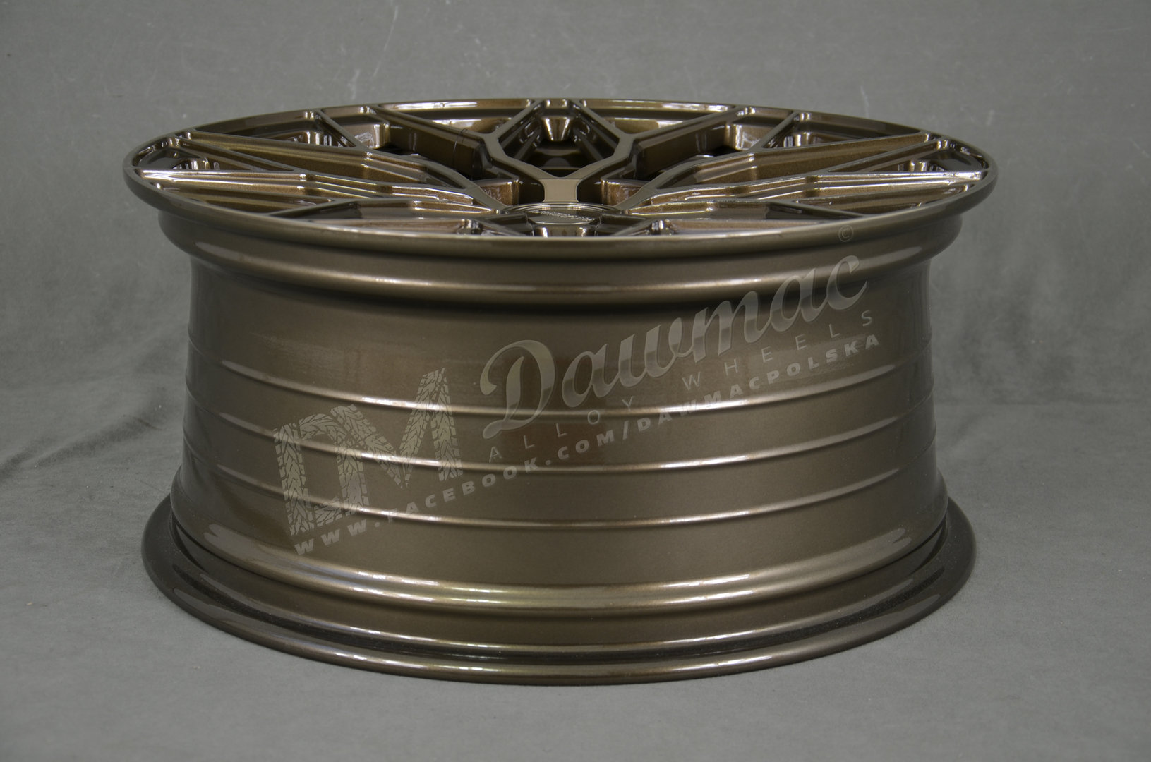 Riviera RF108 19" 8,5J ET45 5x112 BLANK Bronze Double Dark Tint - obrazek 6