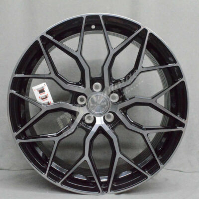 Riviera RF108 21" 9J ET30 5x120 Black Polished Dark Tint