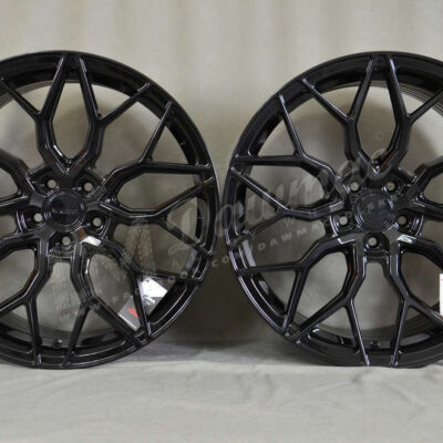 Riviera RF108 22" 10,5J ET15-45 BLANK Gloss Black