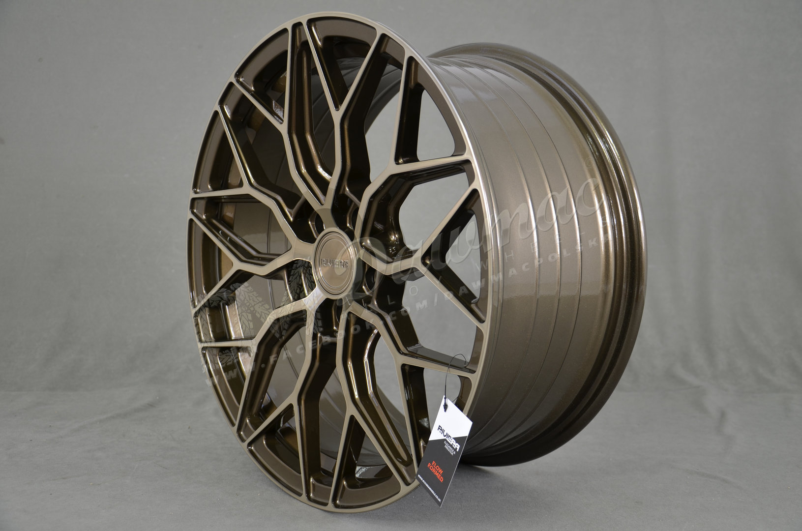 Riviera RF108 22" 9J ET15-45 BLANK Bronze Double Dark Tint - obrazek 3