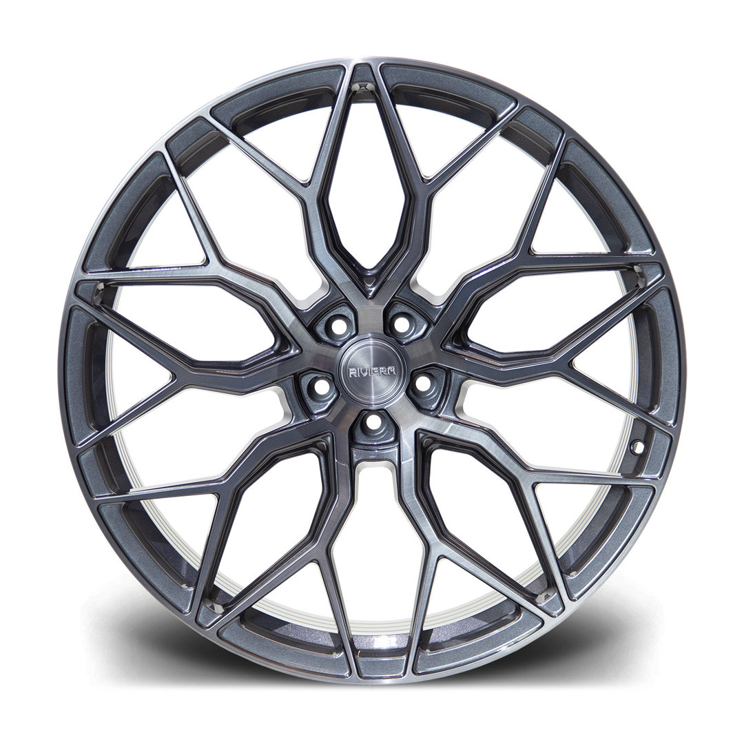 Riviera RF108 23" 10,5J ET25 5x112 Carbon Grigio - obrazek 2