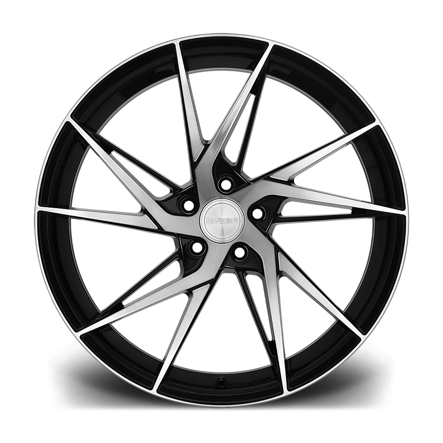 Riviera RF109 20" 10J ET40 5x112 Black Polished Dark Tint - obrazek 3