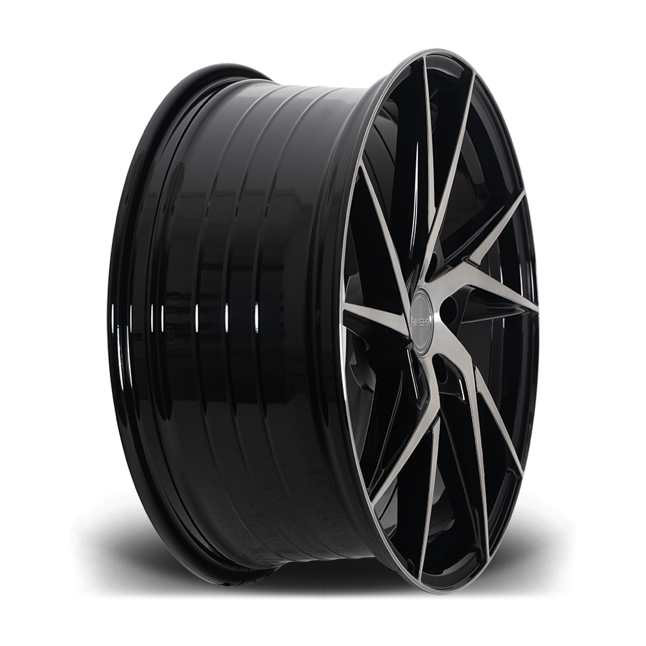 Riviera RF109 20" 8,5J ET32 5x112 Black Polished Dark Tint - obrazek 4