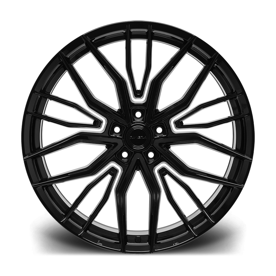 Riviera RF10 22" 9J ET25-45 BLANK Gloss Black