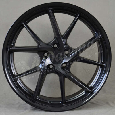 Riviera RF1 20" 8,5J ET20-45 BLANK Matt Black Gloss Black Lip