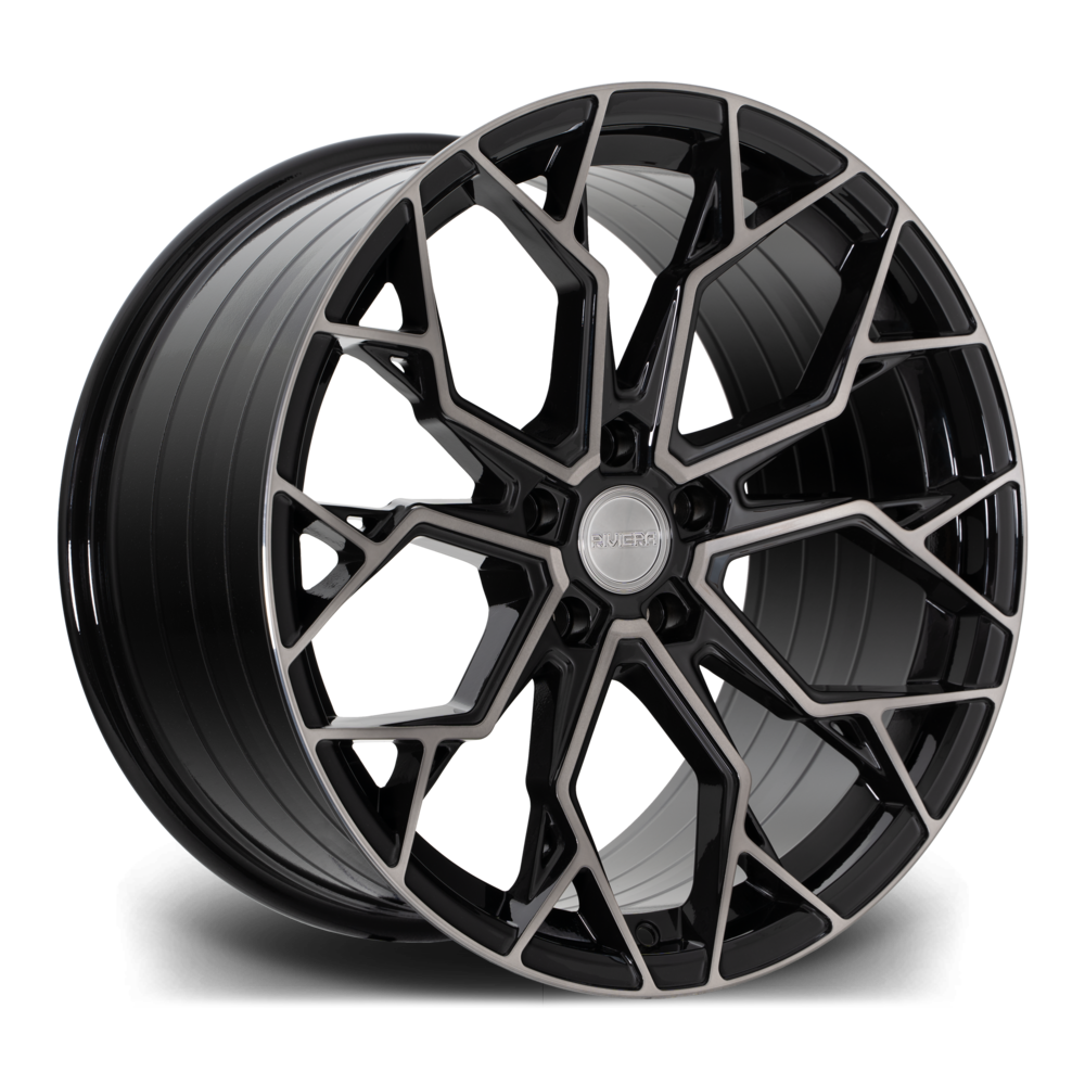 Riviera RF5 22" 10,5J ET35 5x120 Black Polished Dark Tint