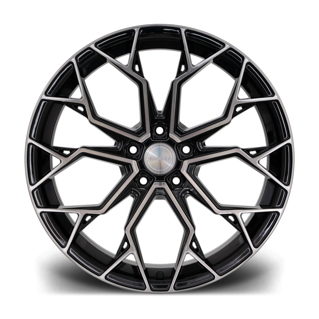 Riviera RF5 23" 10,5J ET25 5x112 Black Polished Dark Tint - obrazek 5