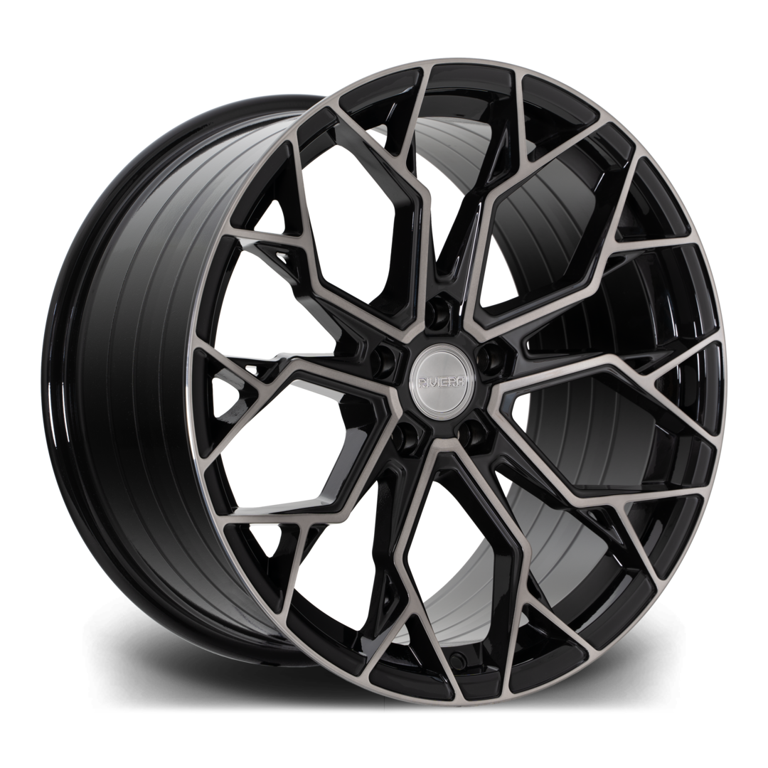 Riviera RF5 23" 10,5J ET35 5x120 Black Polished Dark Tint - obrazek 2