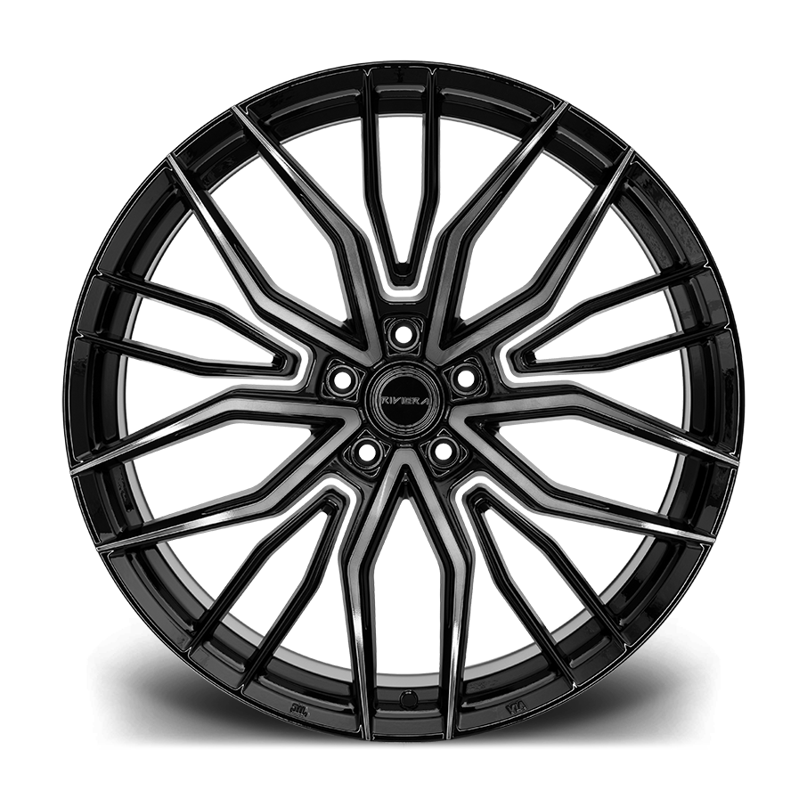 Riviera RF9 22" 10,5J ET25-45 BLANK Black Polished Dark Tint