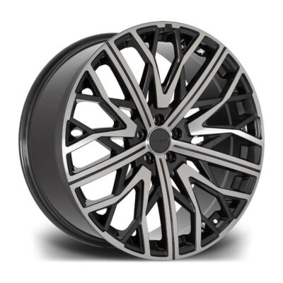 Riviera RV131 22" 9,5J ET45 5x108 Gunmetal Polished