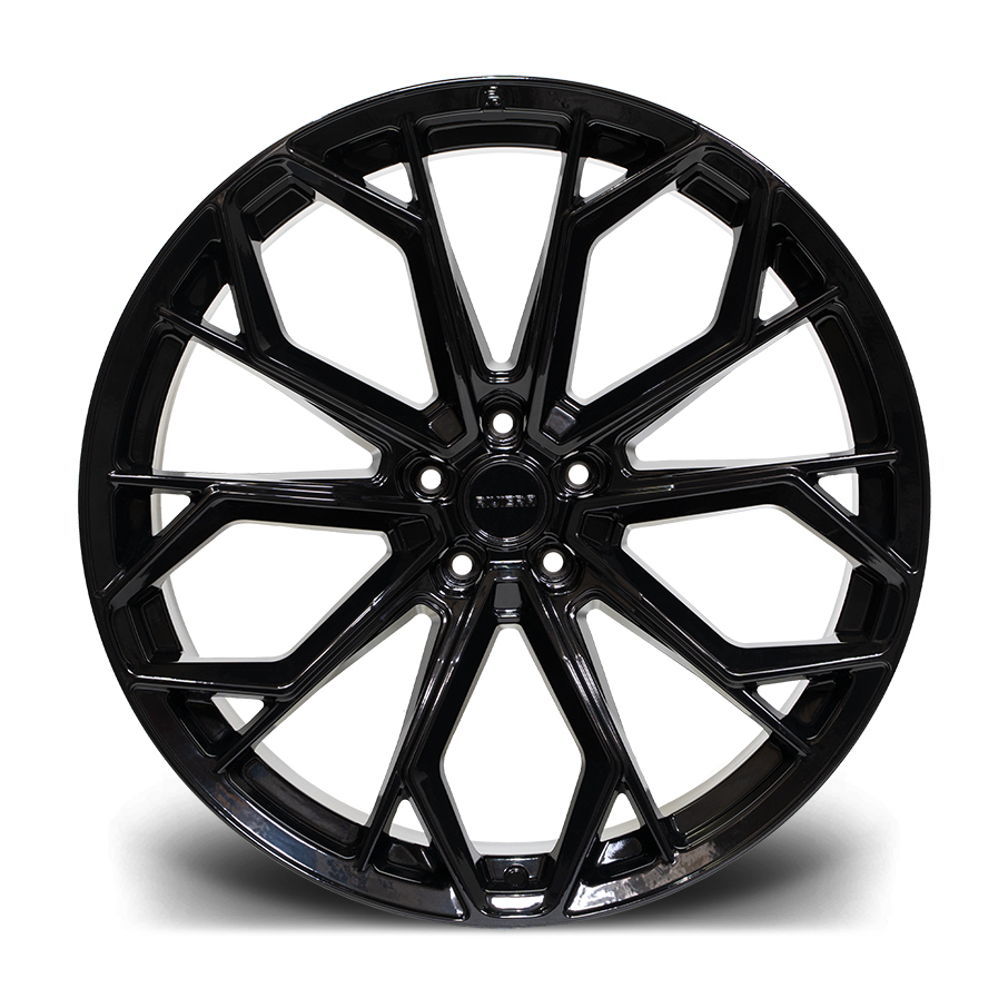 Riviera RV133 22" 9,5J ET25 5x112 Gloss Black - obrazek 3