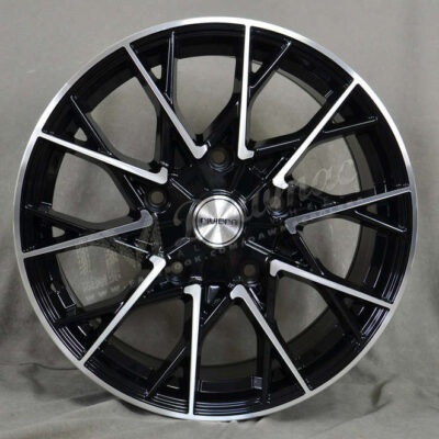 Riviera RV197 18" 8J ET42 BLANK Black Polished