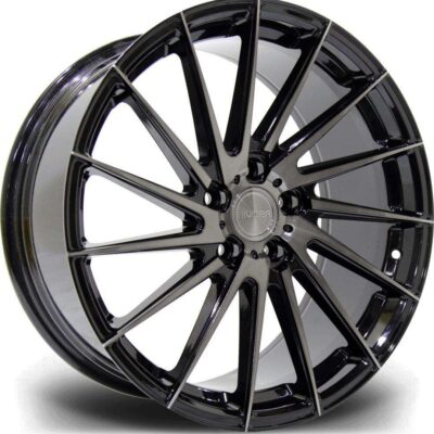 Riviera RV199 19" 8,5J ET45 5x112 Black Polished Dark Tint