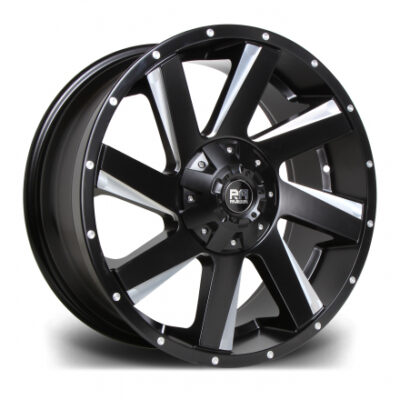 Riviera RX100 18" 9J ET20 6x114,3 Black Polished