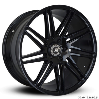 Road Force RF11.1 22" 9J ET15 BLANK Gloss Black