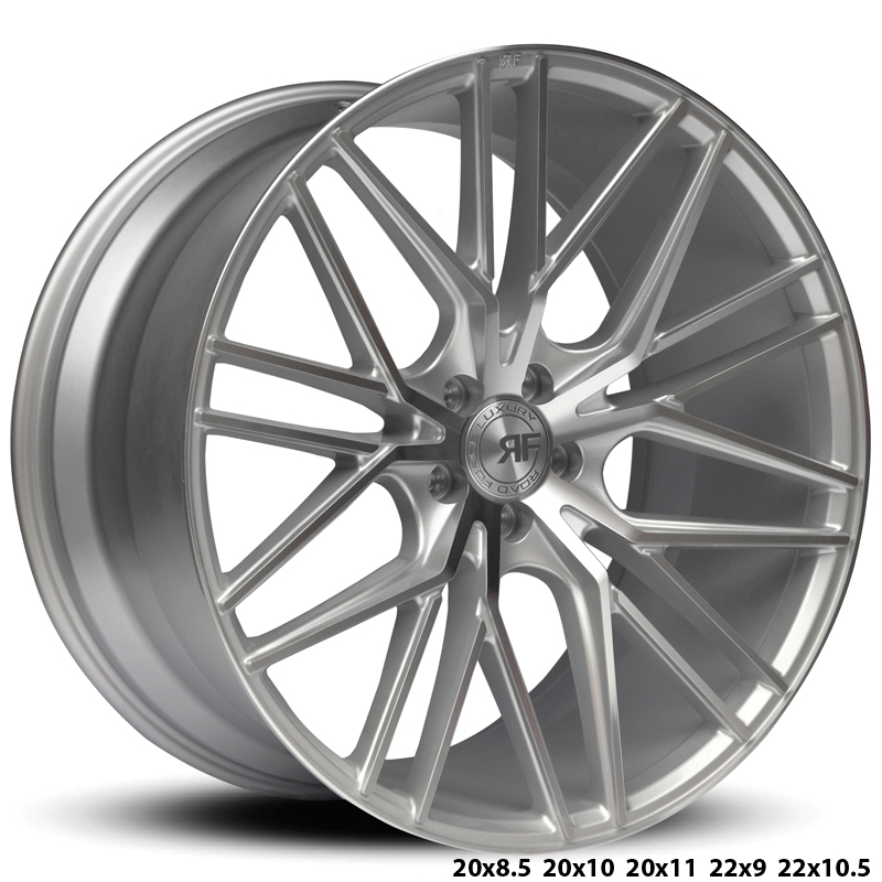 Road Force RF13 20" 11J ET20 BLANK Silver Polished