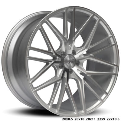 Road Force RF13 20" 8,5J ET20 BLANK Silver Polished