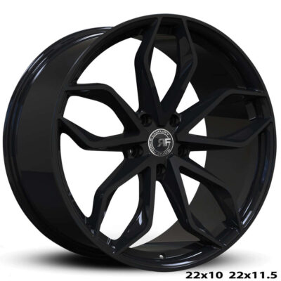 Road Force RF17 22" 10J ET38 5x120 Gloss Black