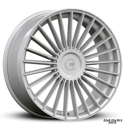 Road Force RF22 22" 10,5J ET40 5x112 Silver Polished
