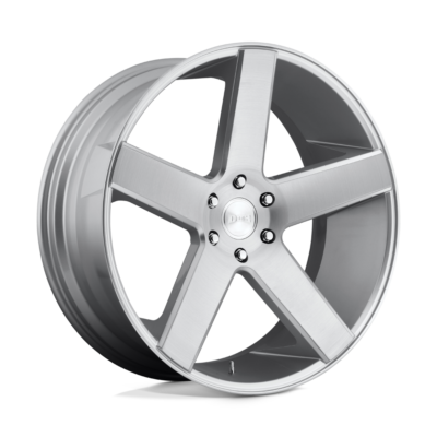 DUB 1PC 24" 10J ET30 6x139,7 Gloss Silver Brushed