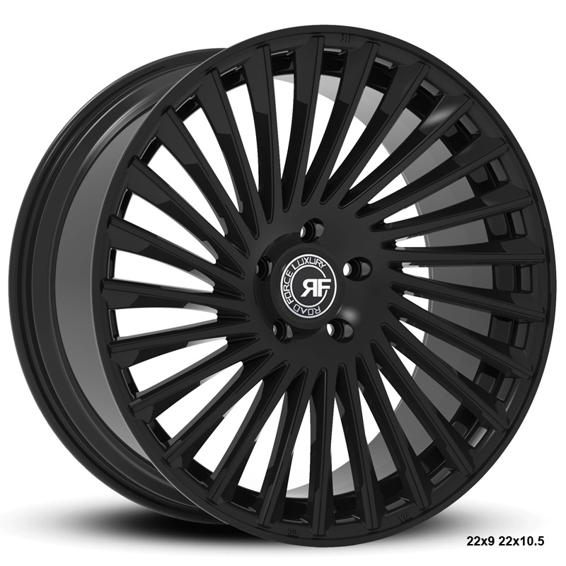 Road Force RF23 22" 9J ET28 5x112 Gloss Black