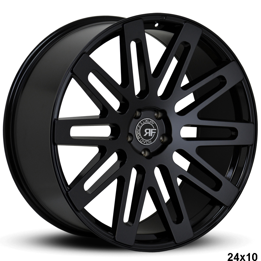 Road Force RF24 24" 10J ET30 5x120 Gloss Black - obrazek 2