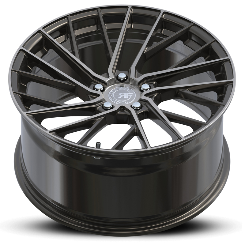 Road Force RFF2 20" 9J ET15 BLANK Machined Gunmetal Tinted Clear - obrazek 4