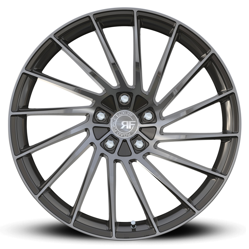 Road Force RFF3 20" 10,5J ET20 BLANK Machined Gunmetal Tinted Clear - obrazek 3