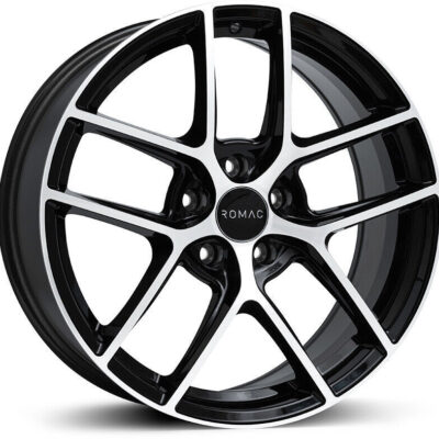Romac Diablo 18" 8,5J ET44 5x120 Black Polish