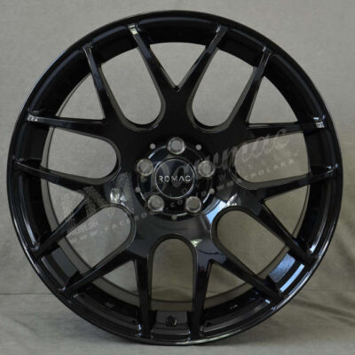 Romac Radium 18" 8J ET45 5x108 Gloss Black