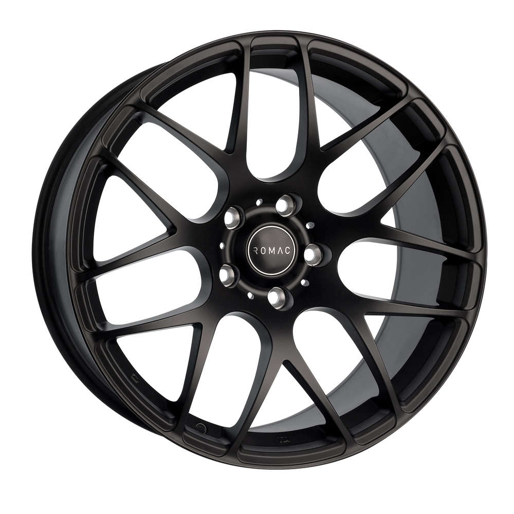Romac Radium 19" 8,5J ET35 + 9,5J ET38 5x120 Satin Black