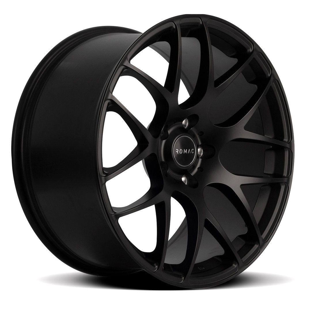 Romac Radium 19" 8,5J ET35 + 9,5J ET38 5x120 Satin Black - obrazek 3