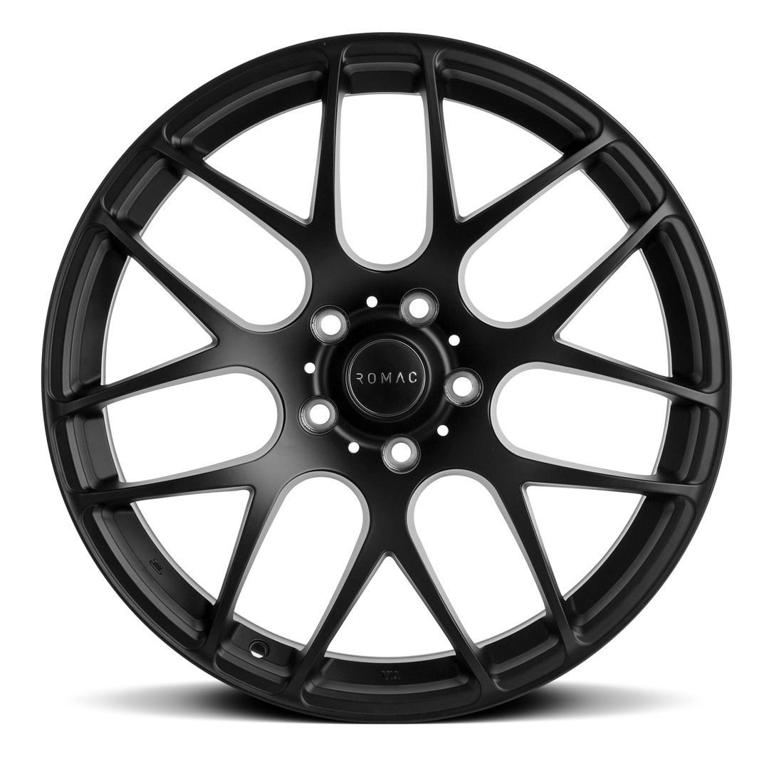 Romac Radium 19" 8,5J ET35 + 9,5J ET38 5x120 Satin Black - obrazek 4