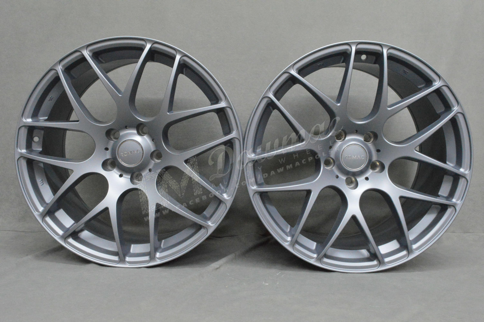 Romac Radium 19" 8,5J ET45 + 9,5J ET45 5x112 Matt Carbon - obrazek 2
