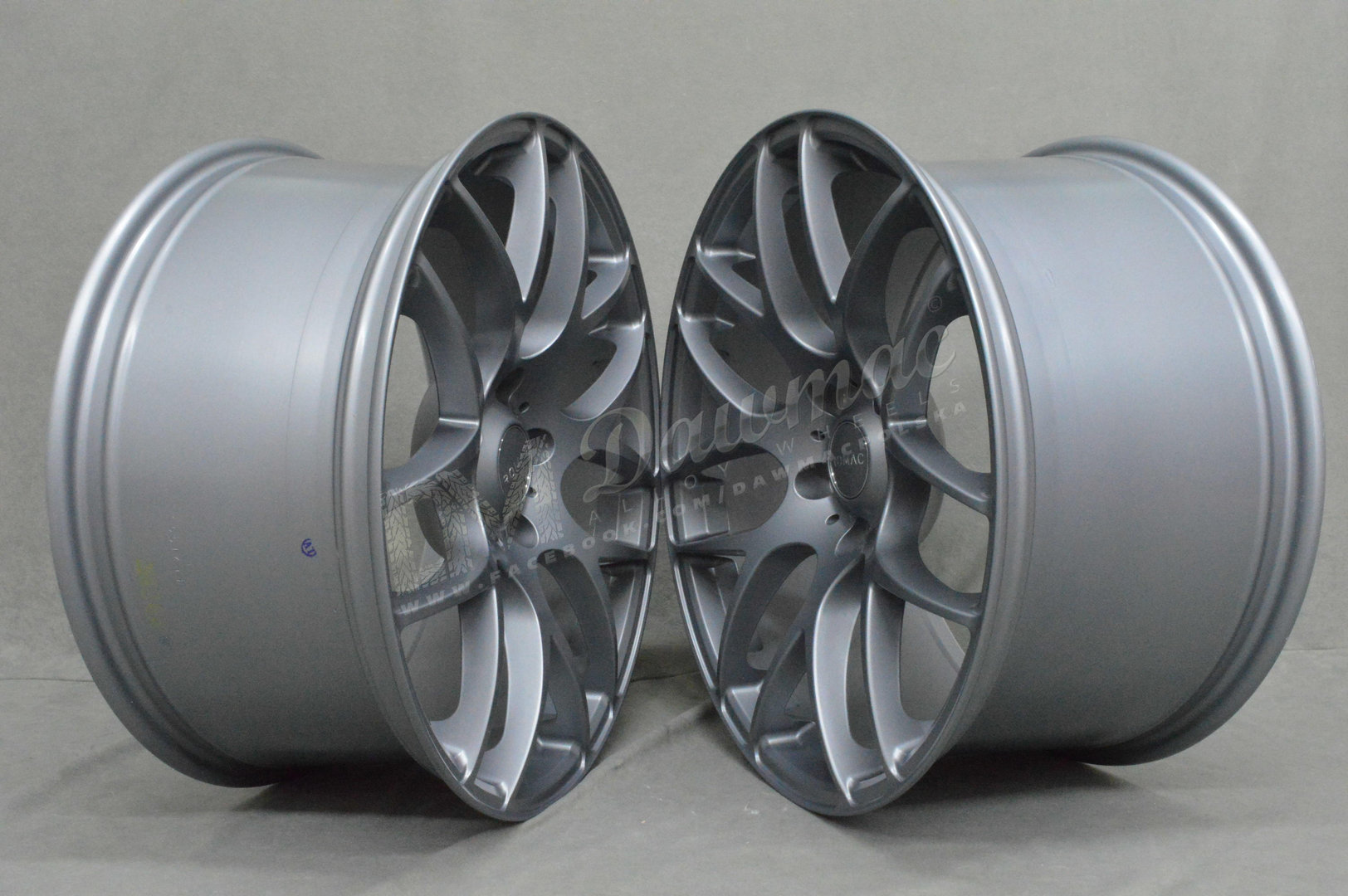 Romac Radium 19" 8,5J ET45 + 9,5J ET45 5x112 Matt Carbon - obrazek 3