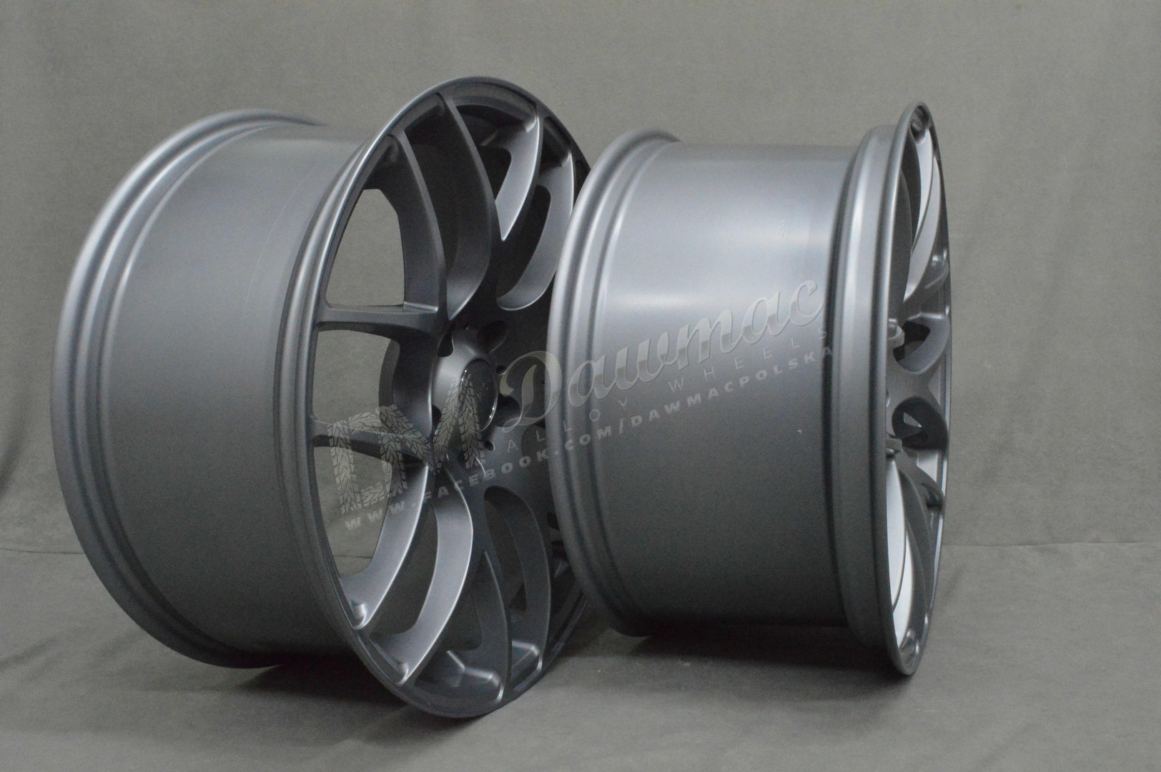 Romac Radium 19" 8,5J ET45 + 9,5J ET45 5x112 Matt Carbon - obrazek 5