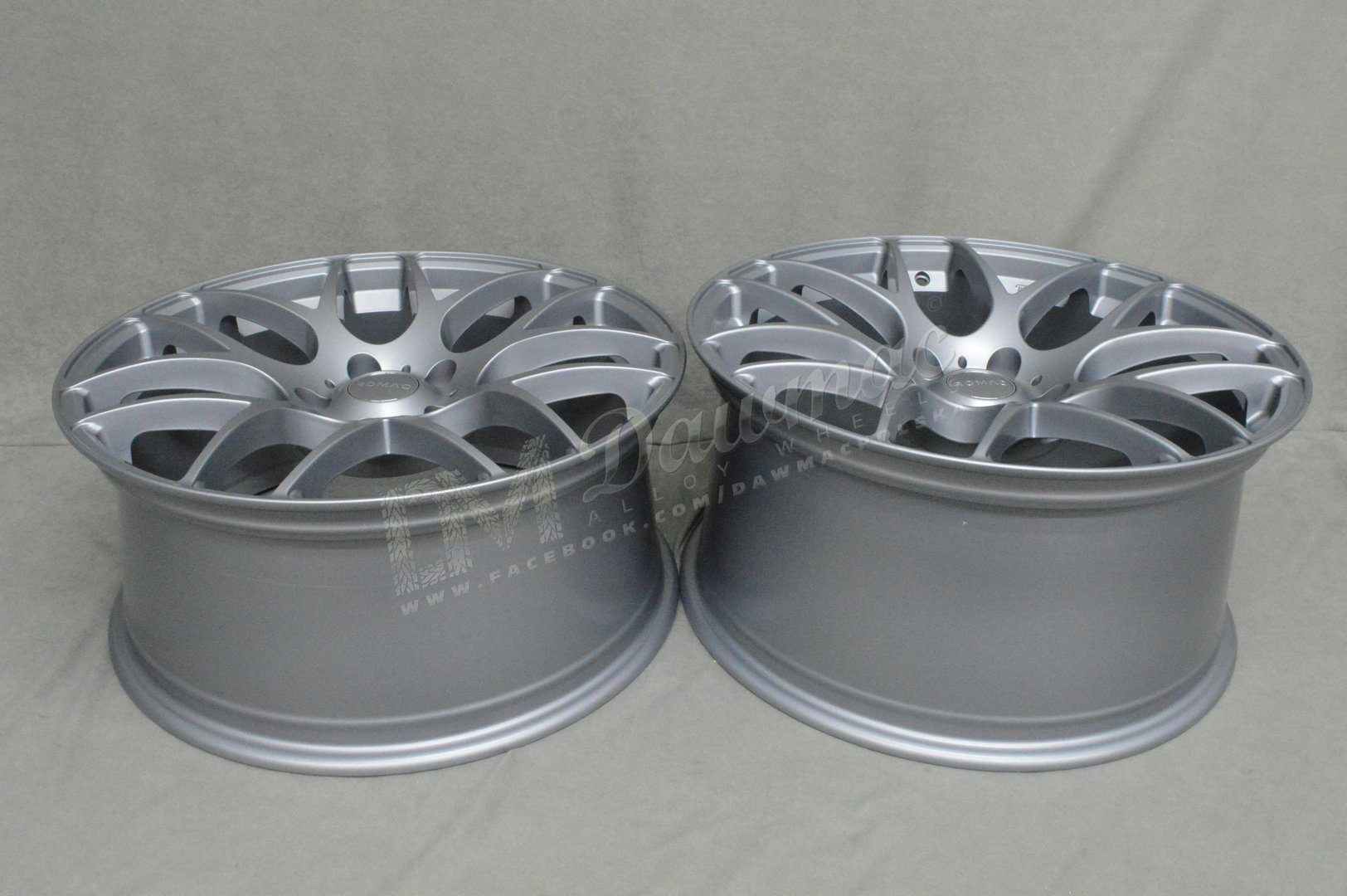 Romac Radium 19" 8,5J ET45 + 9,5J ET45 5x112 Matt Carbon - obrazek 6