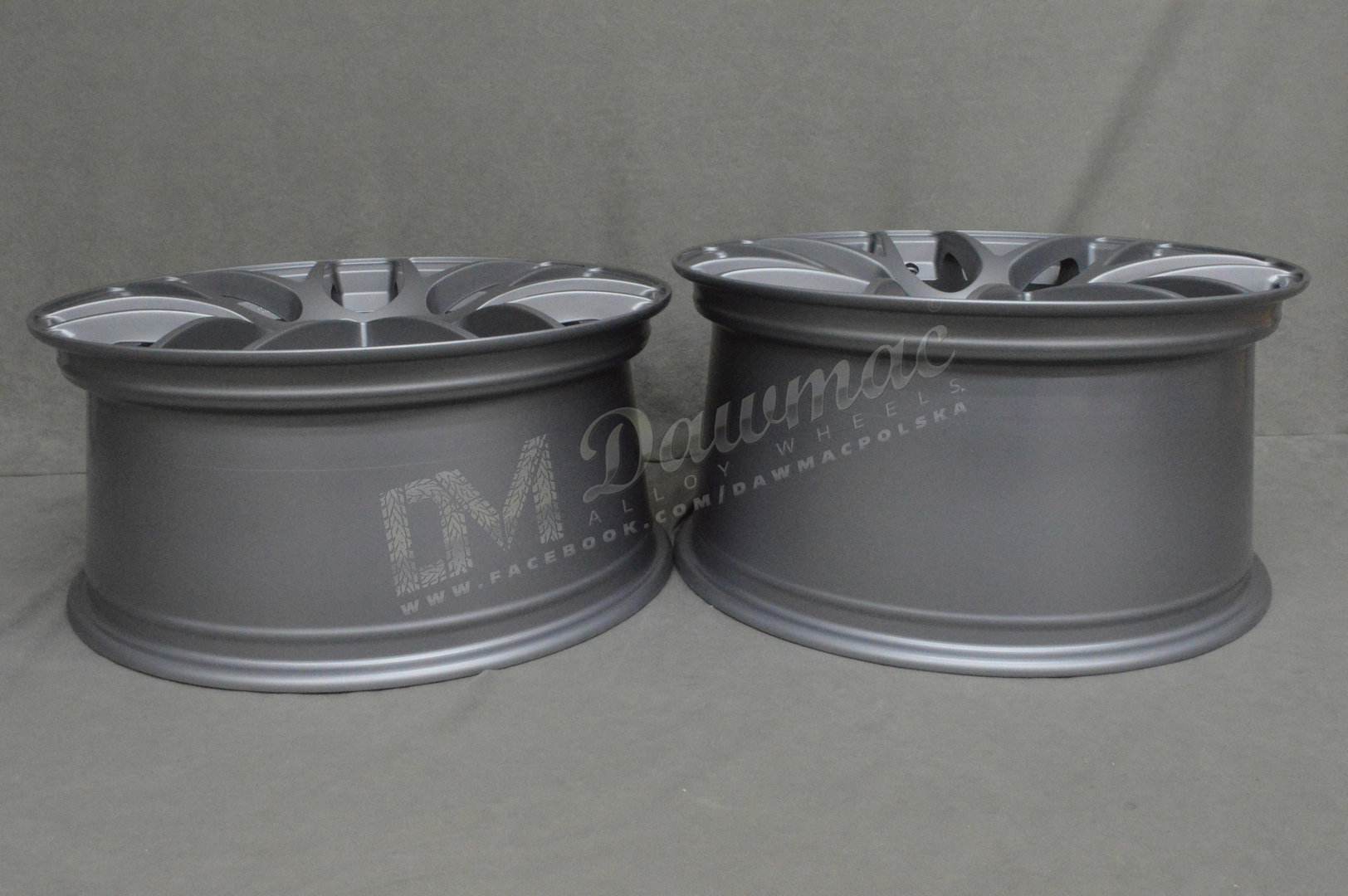 Romac Radium 19" 8,5J ET45 + 9,5J ET45 5x112 Matt Carbon - obrazek 7