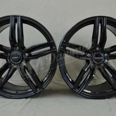 Romac Venom 19" 8,5J ET35 + 9,5J ET38 5x120 Gloss Black