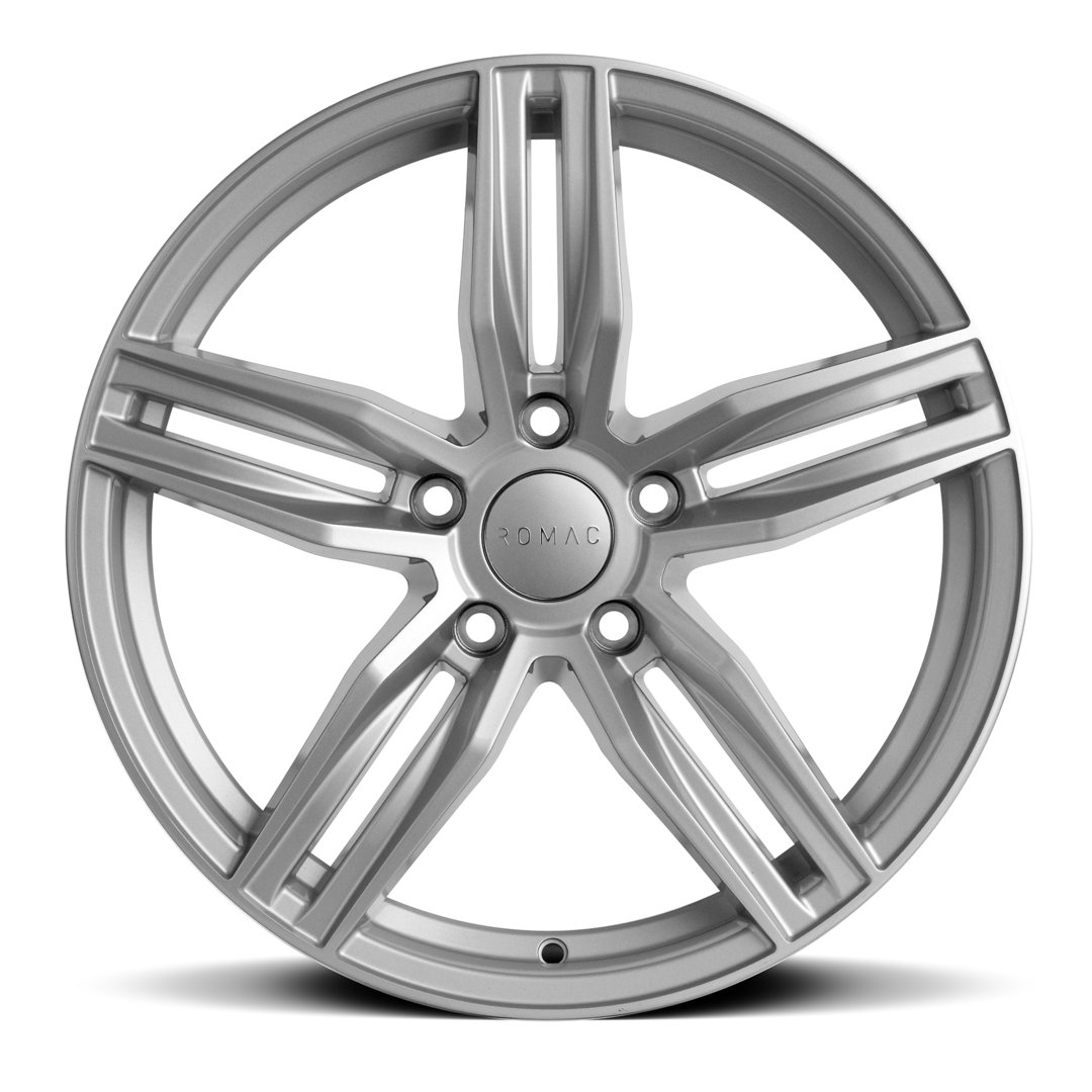 Romac Venom 19" 8,5J ET35 + 9,5J ET38 5x120 Silver - obrazek 5