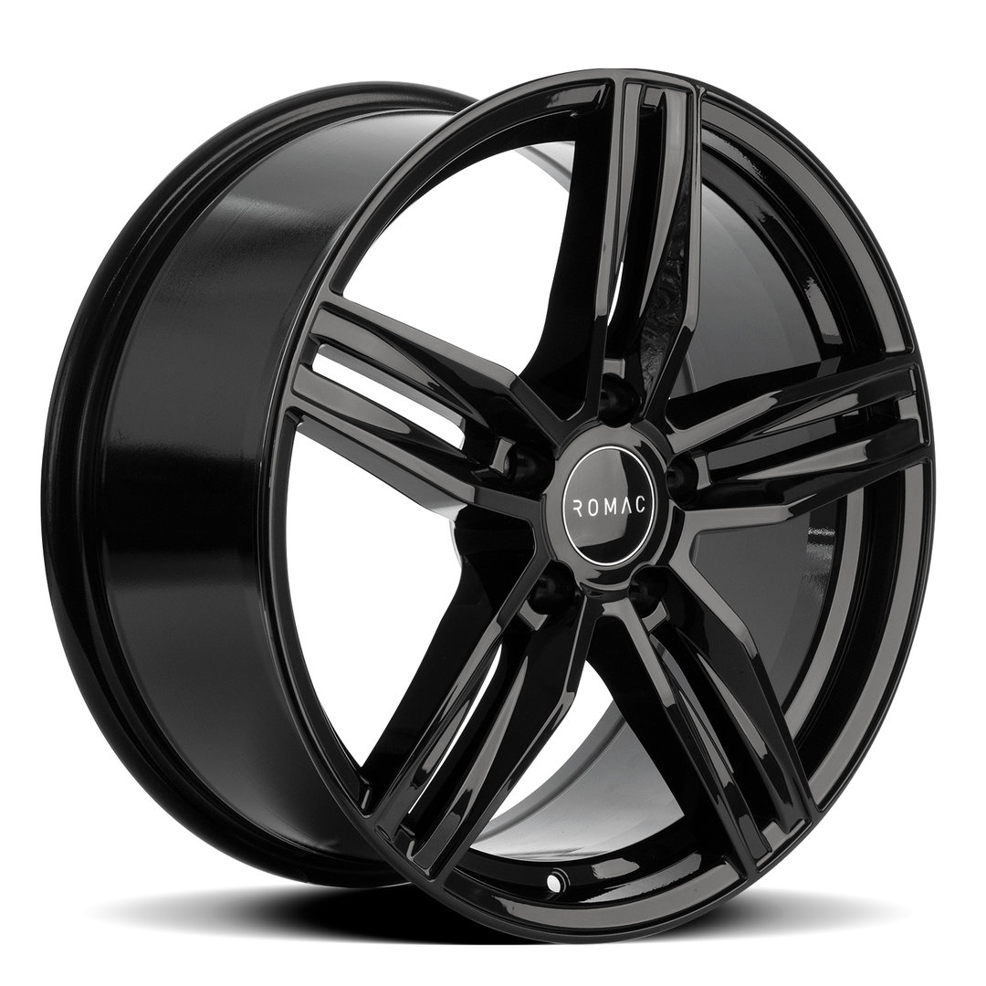 Romac Venom 19" 8.5J ET45 5x108 Gloss Black - obrazek 3