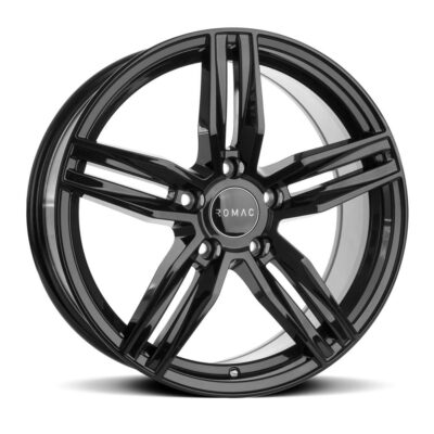 Romac Venom 20" 8.5J ET45 5x112 Gloss Black